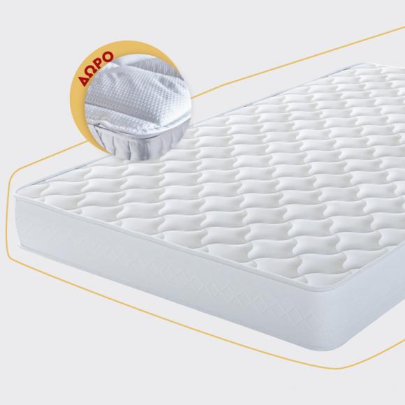ΣΤΡΩΜΑ OCEAN 90*200 ΜΕ ΔΩΡΟ ΑΝΩΣΤΡΩΜΑ ALOE VERA